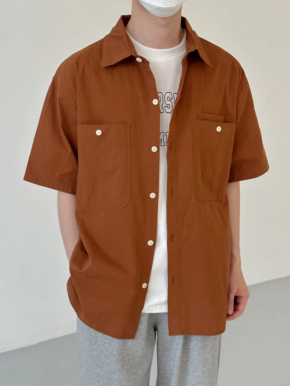 Big Pocket Short-Sleeved Shirt