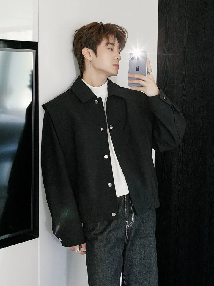 Black Bomber Jacket
