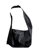 Black Canvas Crossbody Bag