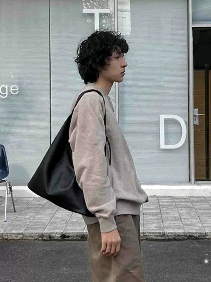 Black Casual Shoulder Bag