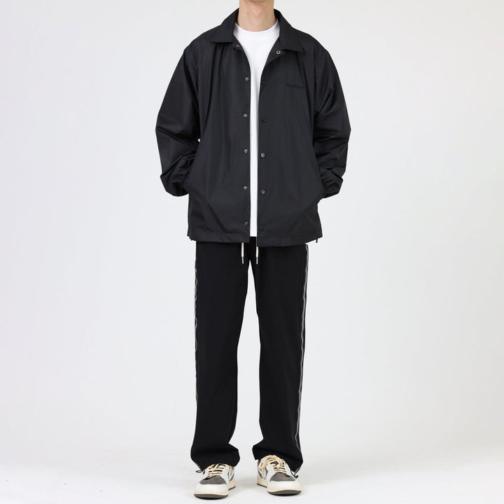 Black Coach Lapel Spring Jacket