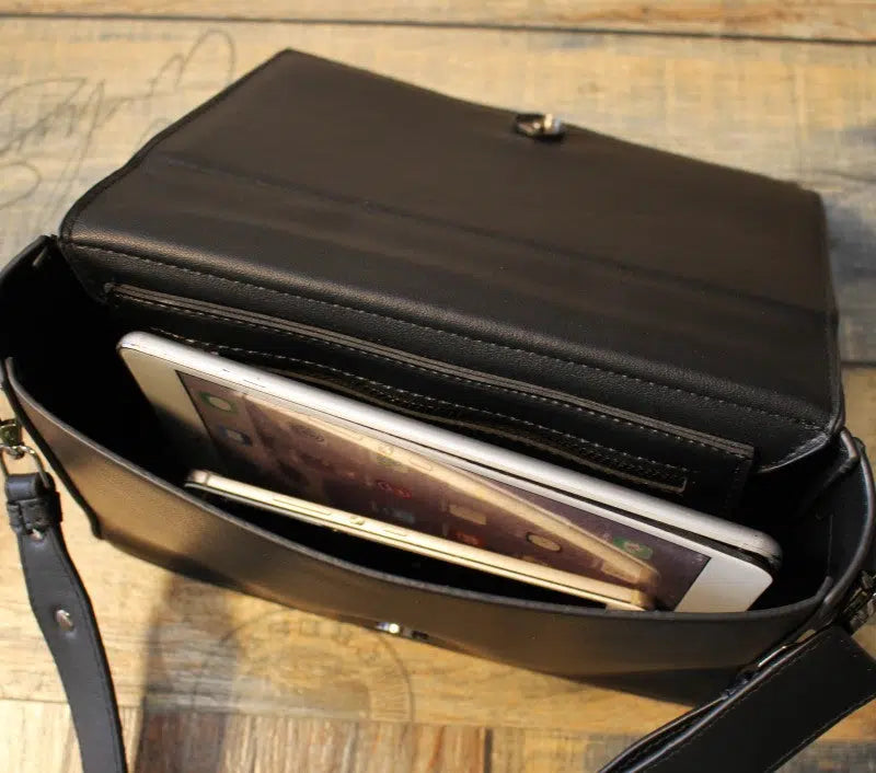 Black Cross-body Box bag