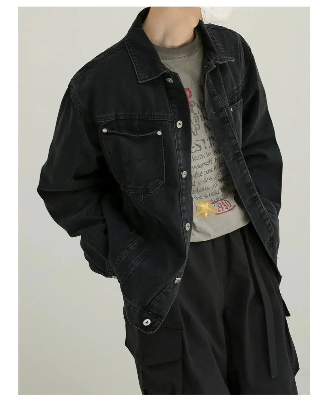 Black Denim Jacket