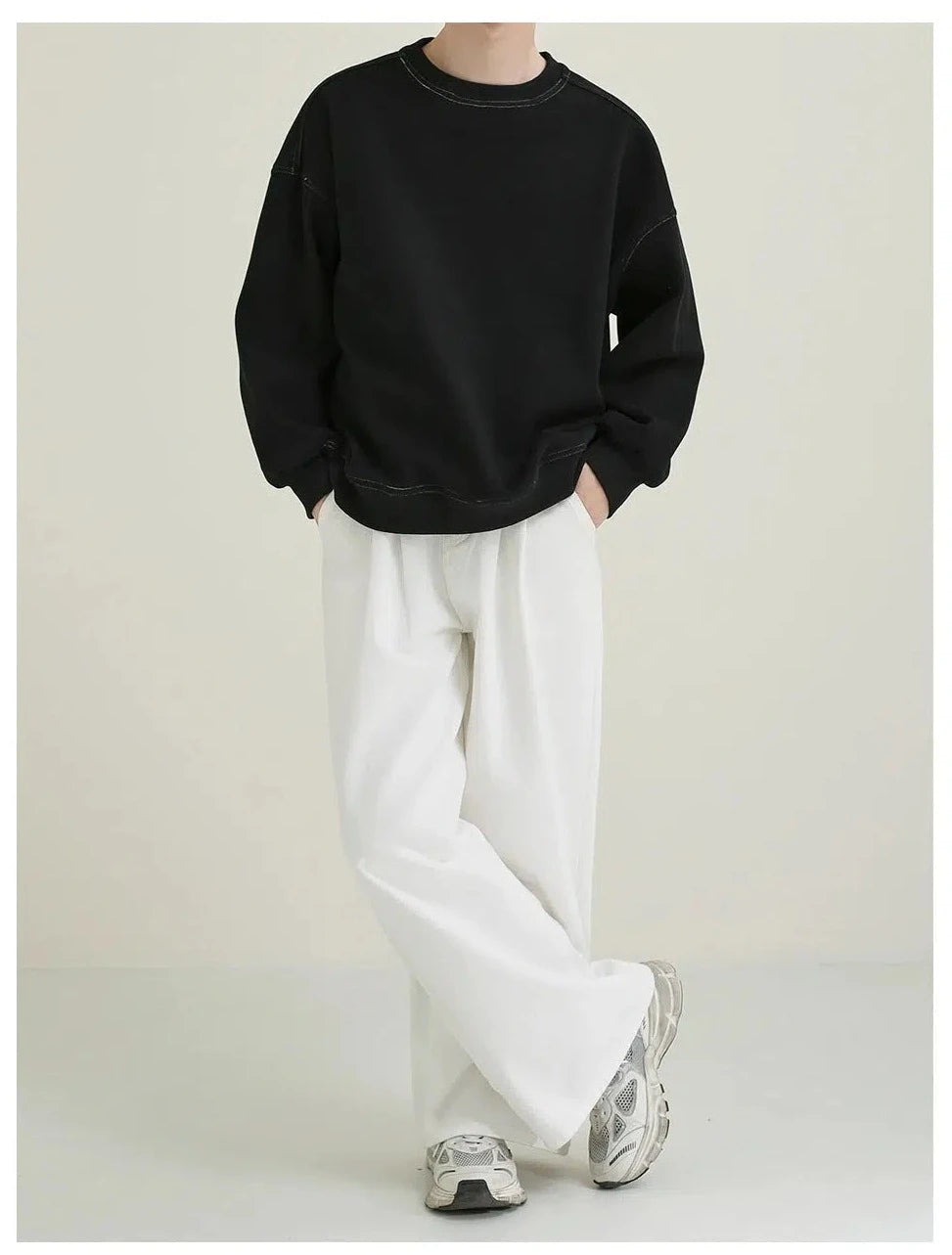 Black Fleece Pullover