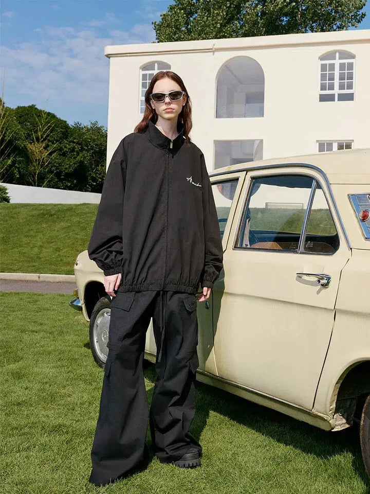 Black Full Zip Jacket