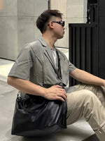 Black Large Shoulder Bag