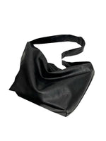 Black Leather Crossbody Bag