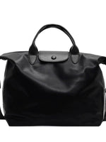 Black Leather Shoulder Bag