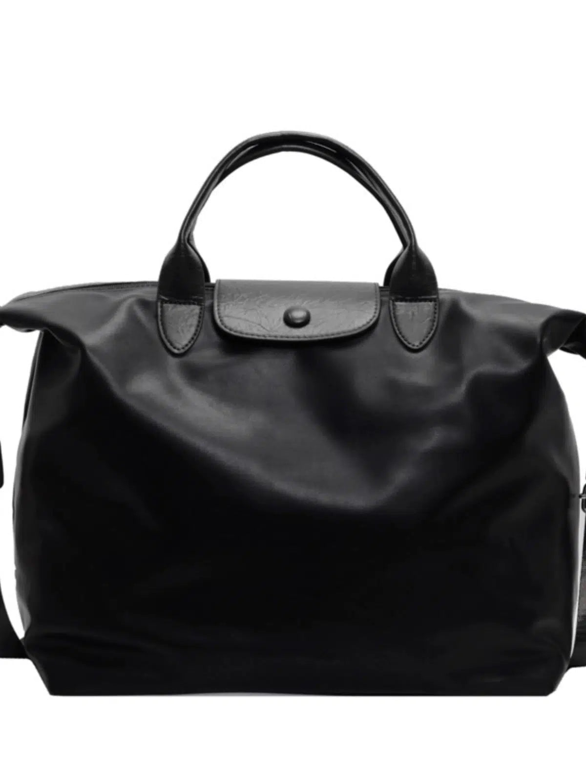 Black Leather Shoulder Bag