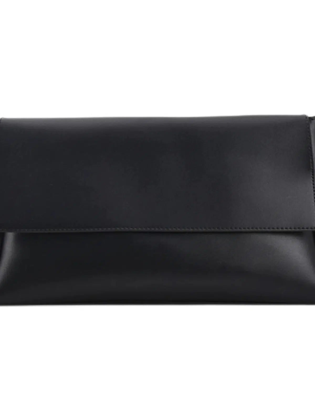 Black Leather Shoulder Bag