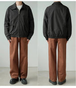 Black Lightweight Zip Jacket