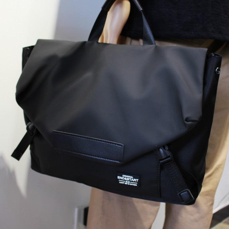 Black Nylon Motorcycle Bag