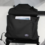 Black Nylon Motorcycle Bag