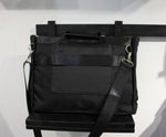 Black Nylon Motorcycle Bag