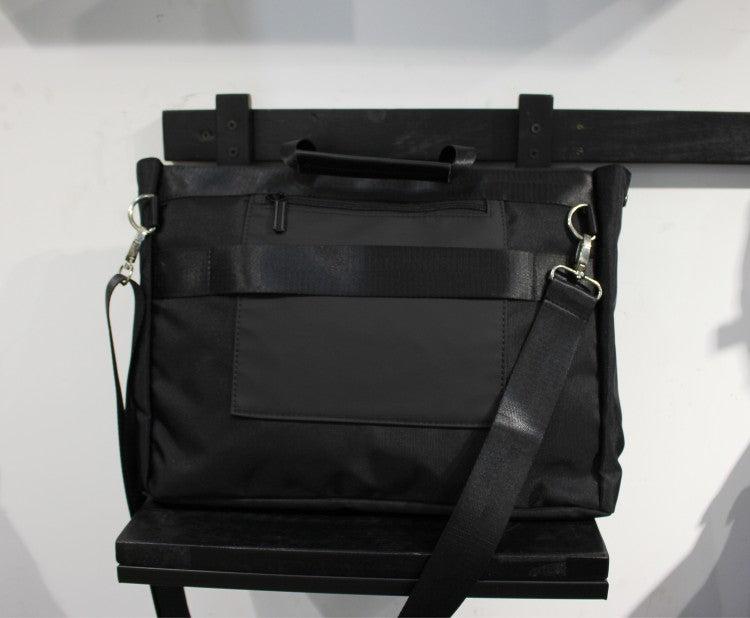 Black Nylon Motorcycle Bag
