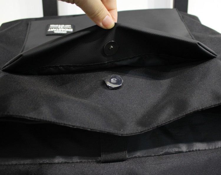 Black Nylon Motorcycle Bag