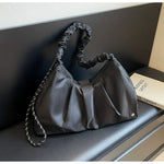 Black Nylon Shoulder Bag