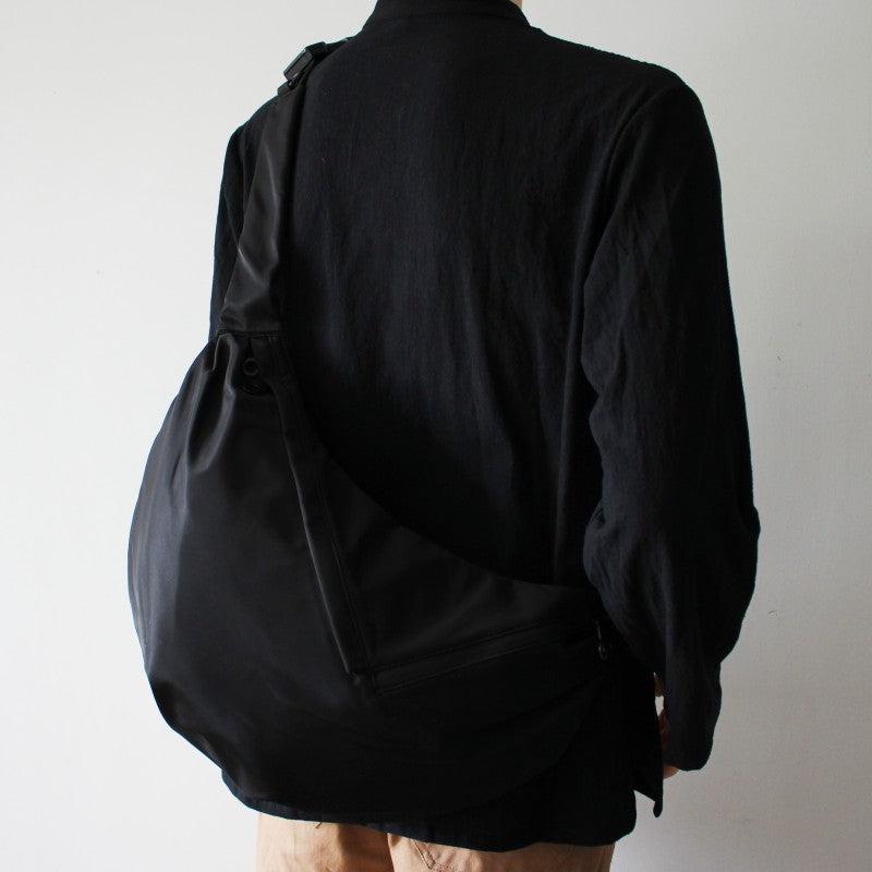 Black Oxford Hobo Bag
