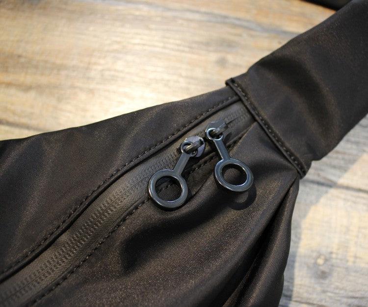 Black Oxford Hobo Bag