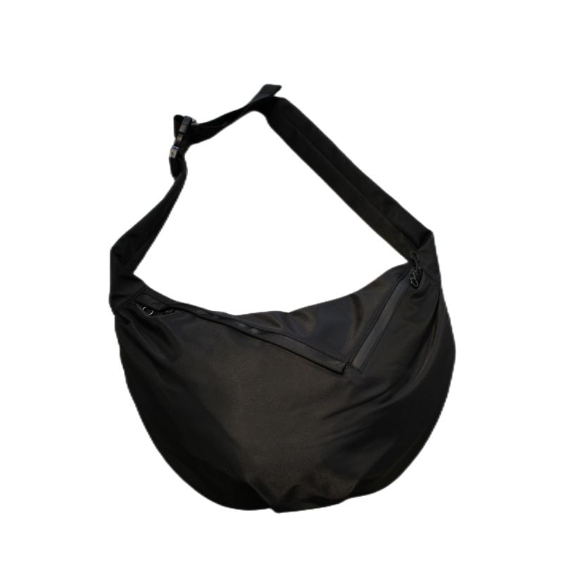 Black Oxford Hobo Bag