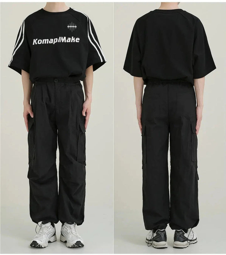 Black Quick-drying Cargo Pants
