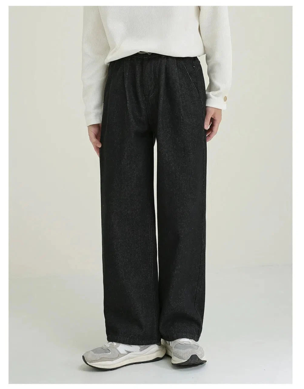 Black Wide Leg Jeans