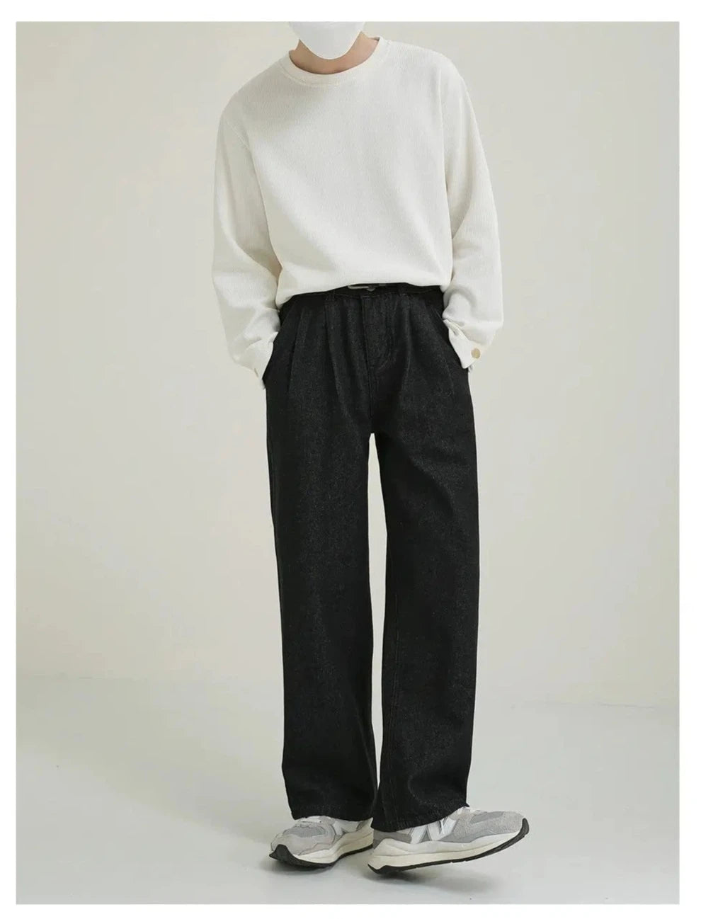 Black Wide Leg Jeans