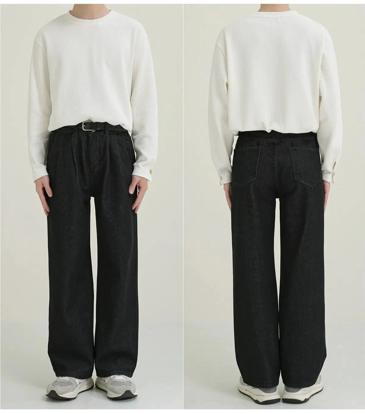 Black Wide Leg Jeans