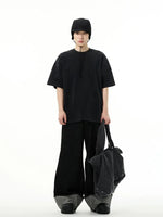 Black Wide-leg Jeans