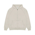 Blank Zip-up Hooded Hoodies