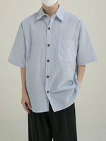 Blue Button-Down Shirt