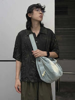 Blue Denim Sling Bag