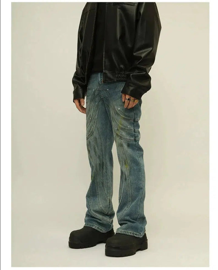 Blue Splash Jeans