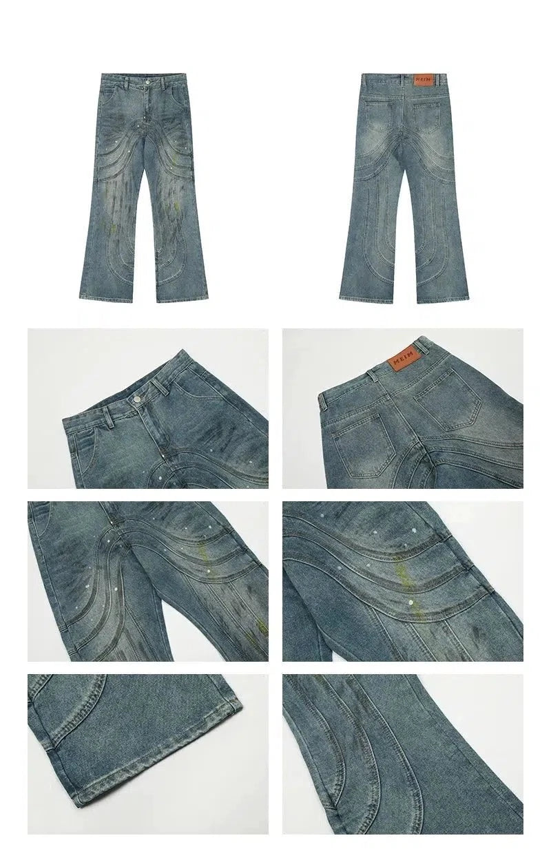 Blue Splash Jeans