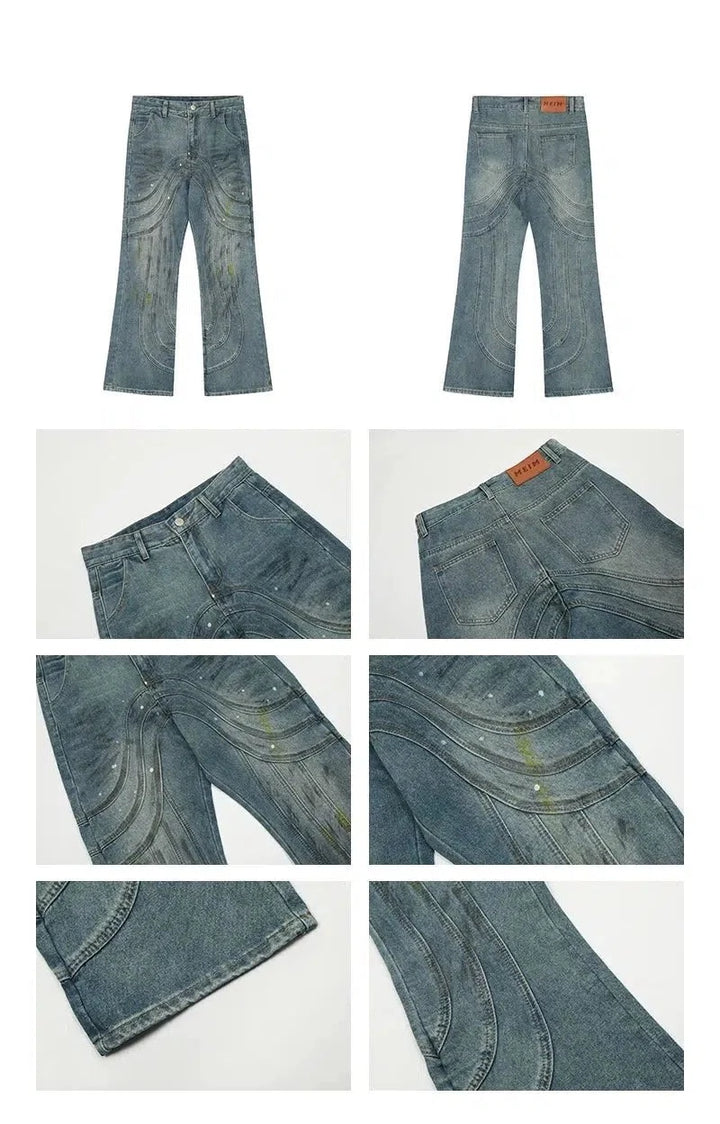 Blue Splash Jeans