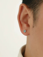 Blue Sterling Silver Earrings