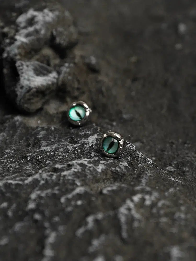 Blue Sterling Silver Earrings