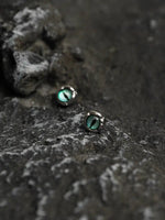 Blue Sterling Silver Earrings