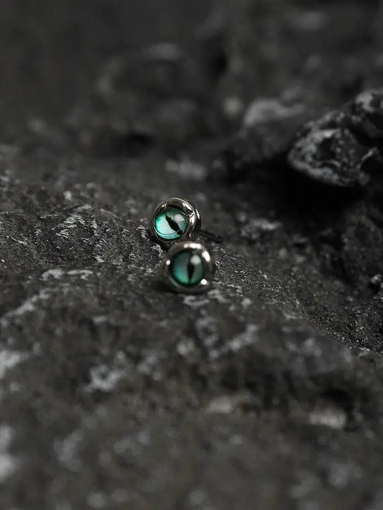 Blue Sterling Silver Earrings