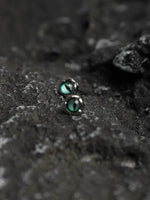 Blue Sterling Silver Earrings