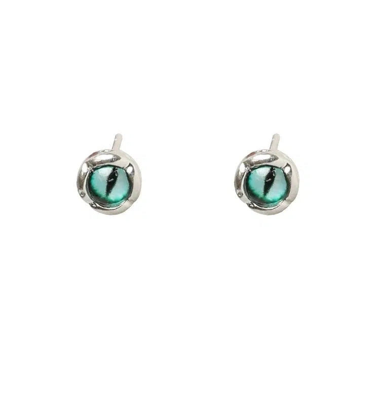 Blue Sterling Silver Earrings