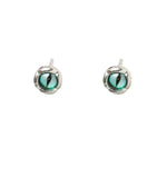 Blue Sterling Silver Earrings