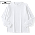 Bottoming Cotton Long Sleeve Basic Tee