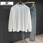 Bottoming Cotton Long Sleeve Basic Tee