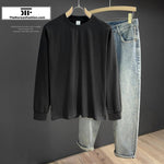 Bottoming Cotton Long Sleeve Basic Tee