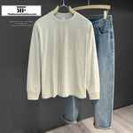 Bottoming Cotton Long Sleeve Basic Tee