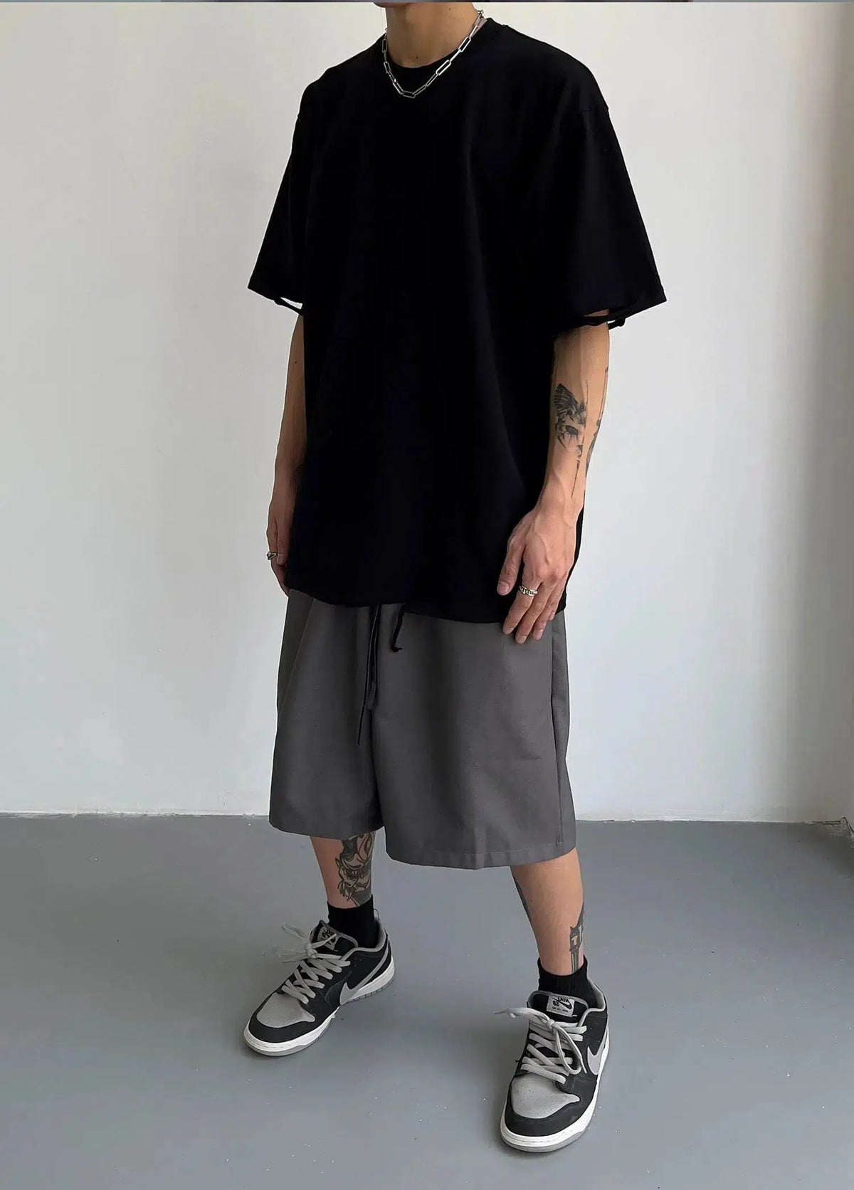 Bottoming Oversized Cotton T-Shirt