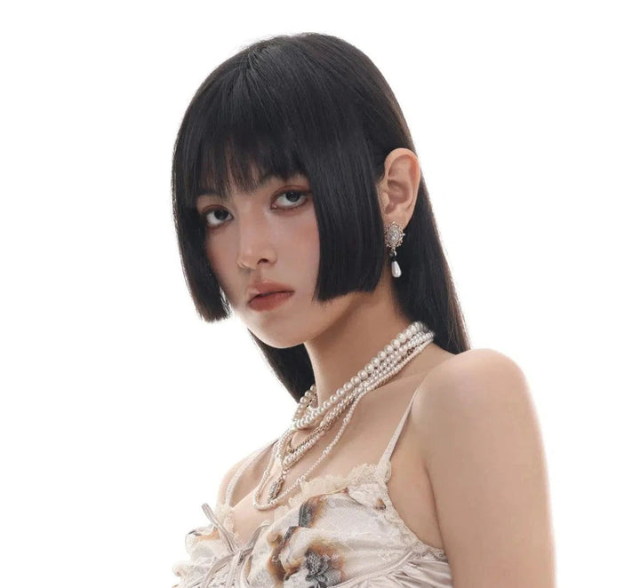 Bow Long Earrings