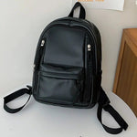 Braided Zipper Pull Multi-pocket Backpack