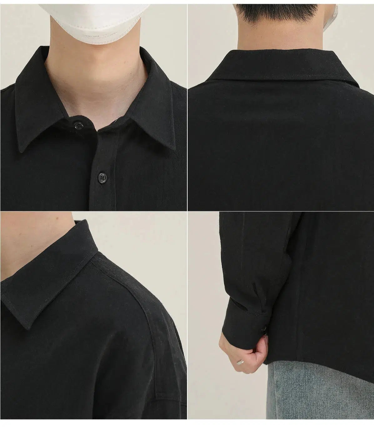 Breathable Linen Button-down Shirt